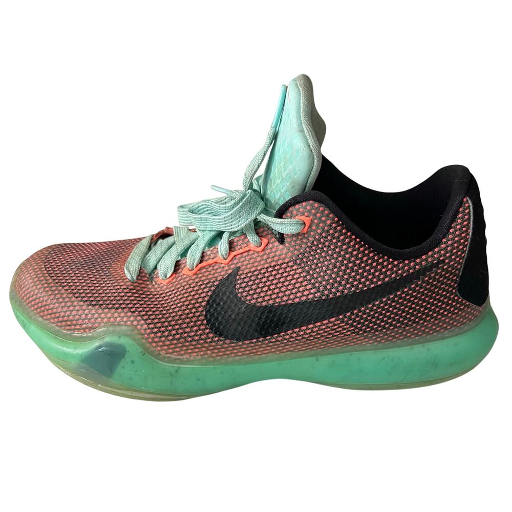 Nike Kobe  X Easter Basketball Size 5.5Y 726067-808 Hot Lava Sneakers